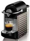 Krups XN 3005 Nespresso Pixie (19 bar, Thermoblock-Heizsystem) electric titan -