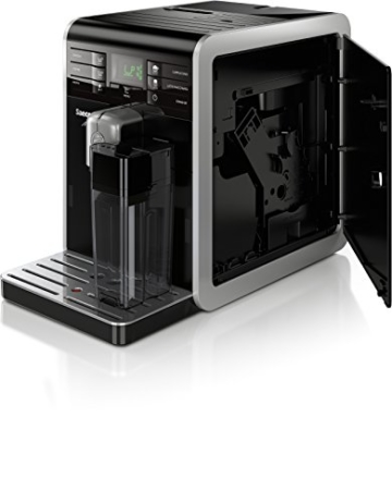 Saeco HD8769/01 Moltio Kaffeevollautomat, integrierte Milchkaraffe, schwarz - 