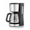 WMF BUENO Kaffeemaschine Glas, 10 Tassen, 1000 W, Aromaglaskanne, Warmhalteplatte, Tropfstopp, cromargan/silber -
